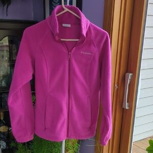 Columbia Women's Fleece Jacket - Bright Pink